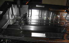 Impeller core box with GM loose vanes